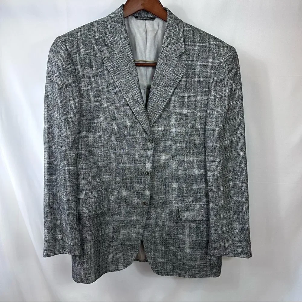 Jack Victor GREY PLAID sport coat
